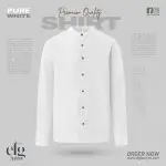 Premium Band Collar Shirt