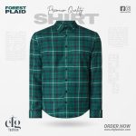 Premium Shirt Forest Plaid