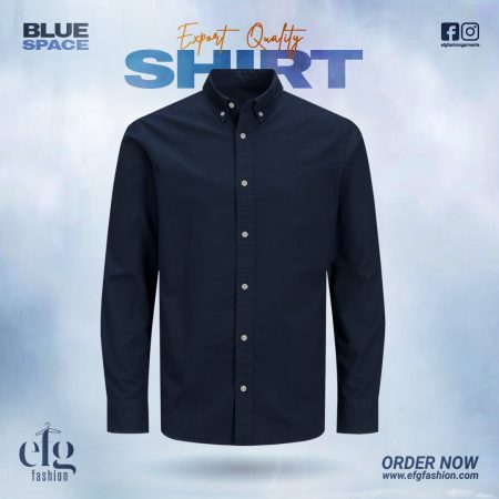 Premium Shirt Blue Space