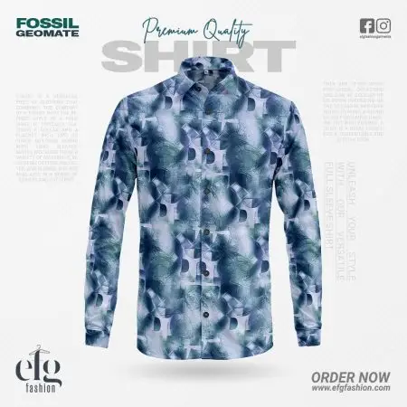 premium Shirt for man Fossil Geomate