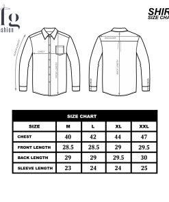 Shirt Size Chart